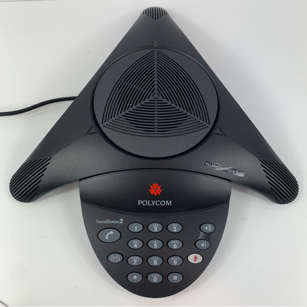 Polycom SoundStation2 Phone 2201-15100-601 Non Expandable Conference Telephone